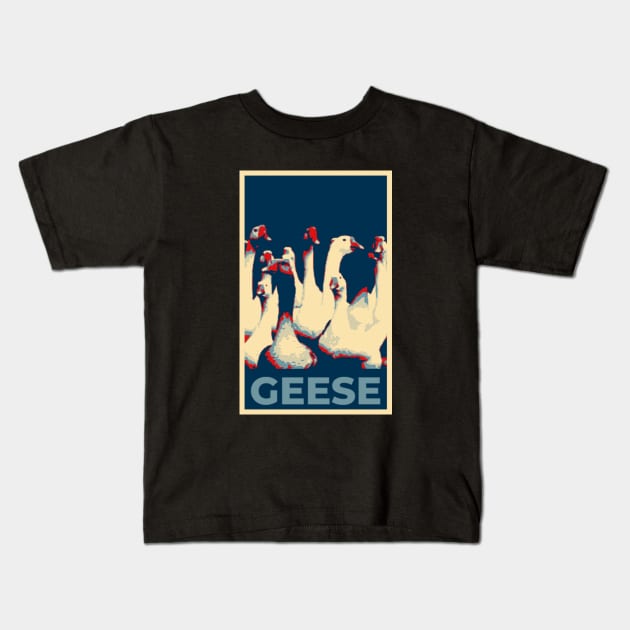 GEESE Kids T-Shirt by OnlyGeeses